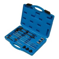 Set perii si freze curatat scaun injector 21 piese