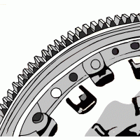 Dispozitiv pentru rotirea motorului prin intermediul volantei camion Iveco