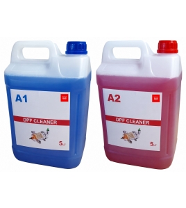 Set solutie pentru aparat spalat filtru particule 2x5L