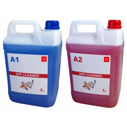 Set solutie pentru aparat spalat filtru particule 2x5L Set solutie pentru aparat spalat filtru particule 2x5L