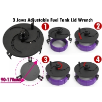 Cheie reglabila capac rezervor combustibil 89-170mm