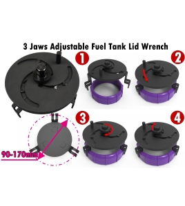 Cheie reglabila capac rezervor combustibil 89-170mm