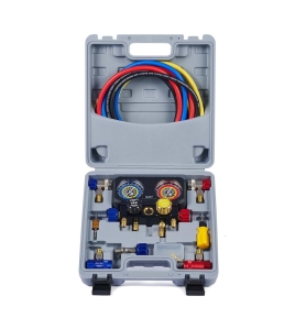 Set cuple cu manometre verificare sistem clima R1234YF R134A