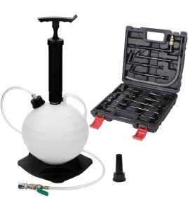 Aparat pentru umplere ulei in cutie de viteza cu rezervor 6L si 15 adaptoare