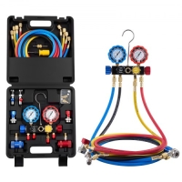 Set cuple cu manometre verificare sistem clima R1234YF R134A