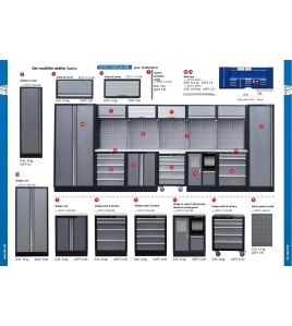 Set mobilier atelier lucru King Tony varianta 1