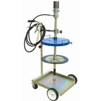 Pompa pneumatica de gresare mobila pentu butoi 60kg
