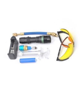 Set scule UV detectare pierderi freon din sistemul de climatizare