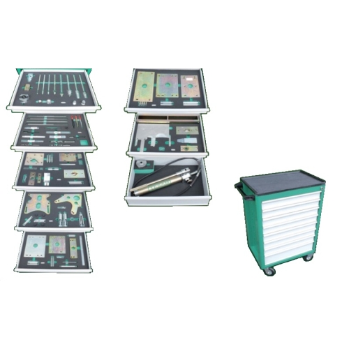 Dulap echipat cu scule profesionale pentru extras injectoare Dulap echipat cu scule profesionale pentru extras injectoare