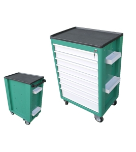 Dulap echipat scule profesionale extras bucse pivoti cu pompa si cilindru hidraulic 